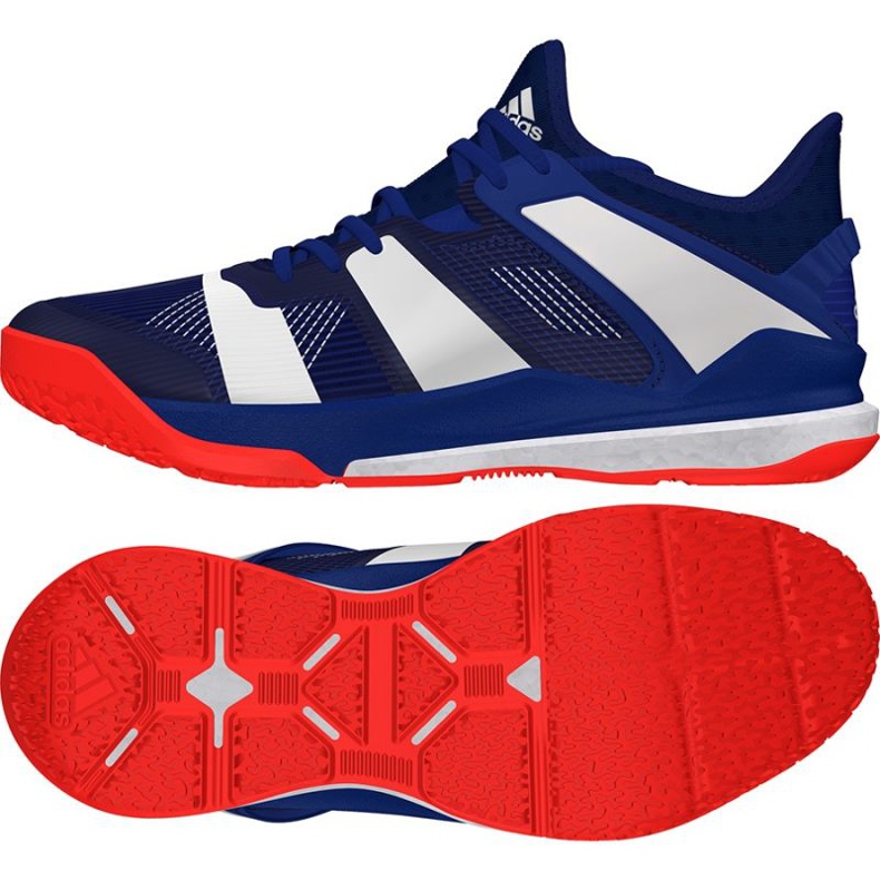 Adidas Stabil XM handball shoe blue