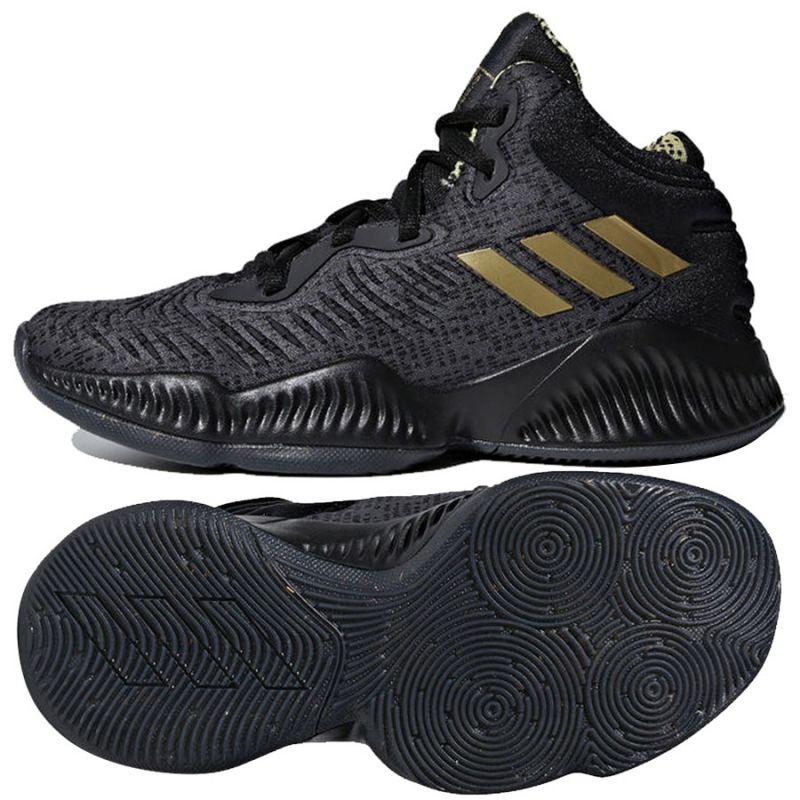 Ninguna ceja Hula hoop Basketball shoes adidas Mad Bounce 2018 black - KeeShoes