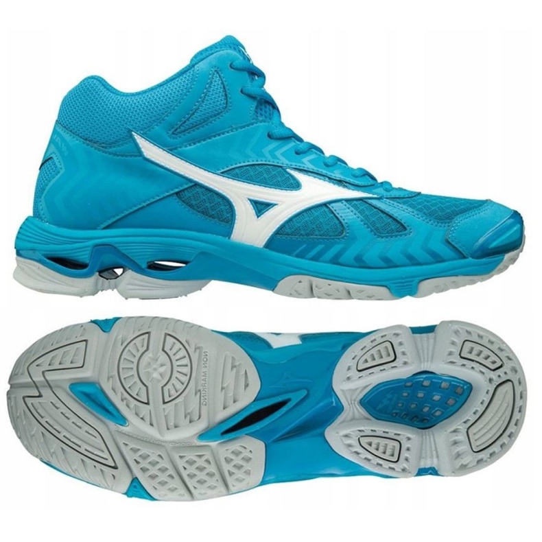 Mizuno Wave Bolt 7 M V1GA186598 volleyball shoes blue blue Mizuno Wave Bolt 7 M V1GA186598 volleyball shoes blue blue