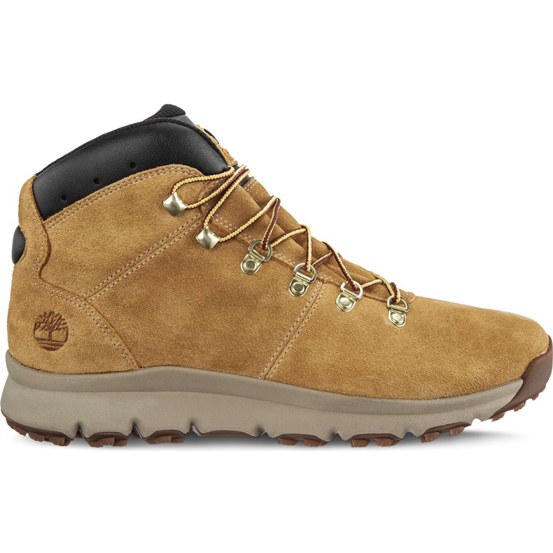 Timberland World Hiker Mid Wheat orange yellow