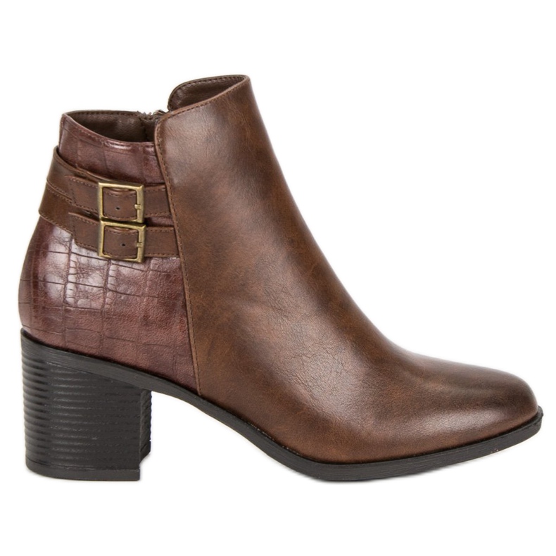 Filippo Classic high-heeled boots brown