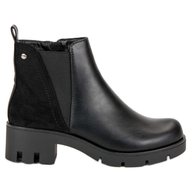 Lucky Shoes Comfortable autumn boots black
