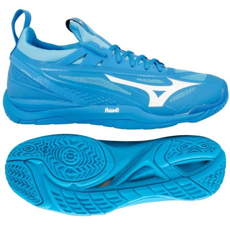 Handball shoes Mizuno Wave Mirage 2.1 M X1GA185098 blue blue