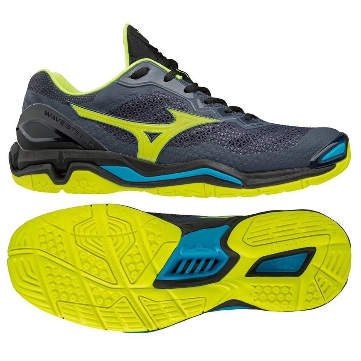 Mizuno wave shop stealth 4 grey