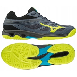 Mizuno Thunder Blade M V1GA177047 volleyball shoes black blue