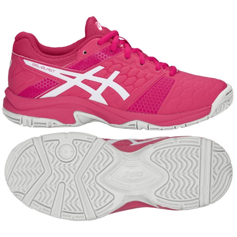 Handball shoes Asics Gel Blast 7 Gs Jr C643Y -700 pink pink
