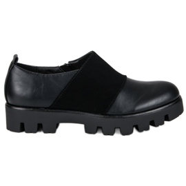 J. Star Fashionable black shoes