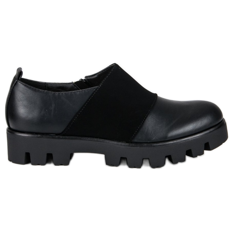 J. Star Fashionable black shoes