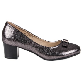 J. Star Elegant high-heeled shoes grey J. Star Elegant high-heeled shoes grey