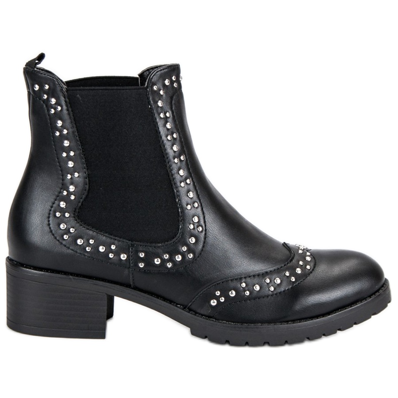 Rock Chelsea boots black