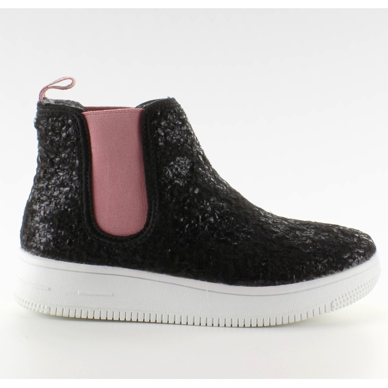 Children's Chelsea boots sport sole black