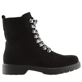 Black Workery boots 061-27-1 Black