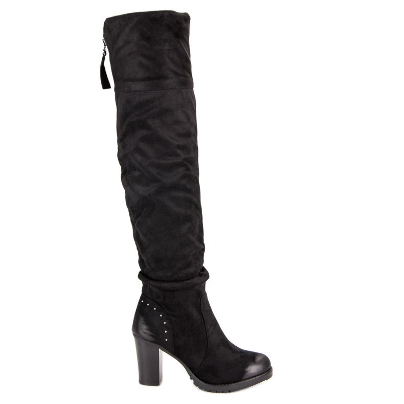 VINCEZA Casual Women's Boots black VINCEZA Casual Women's Boots black