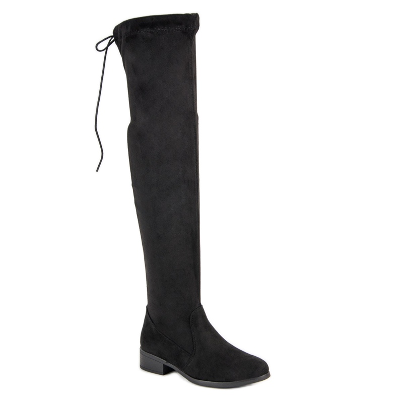 Seastar Black Boots Over The Knee