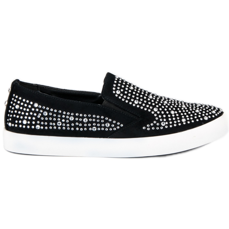 J. Star Black sneakers slipons