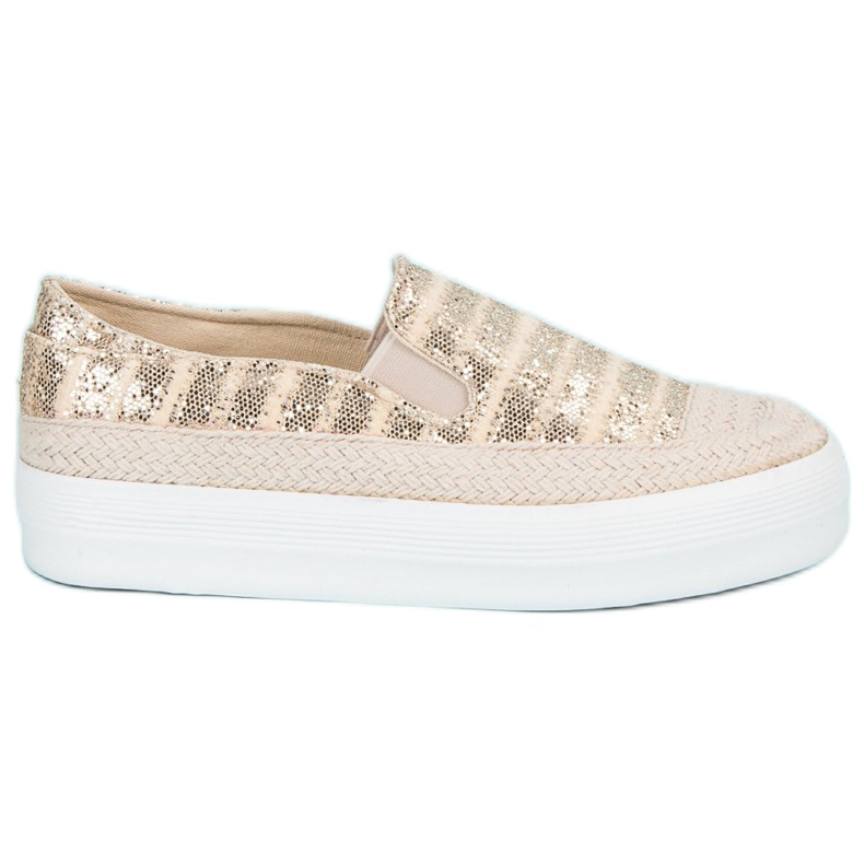 J. Star Golden espadrilles sneakers