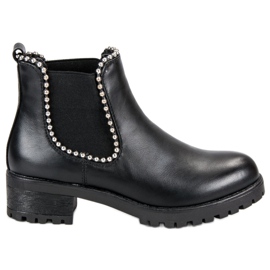 Sixth Sense Black Booties Jodhpur boots