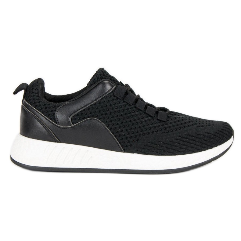 Light sports shoes black