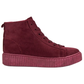 Wilady Sneakers over the ankle red