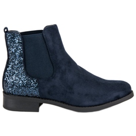 Seastar Navy blue Jodhpur boots