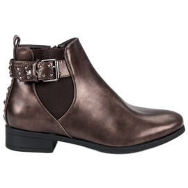 Sweet Shoes Rock Chelsea boots brown multicolored