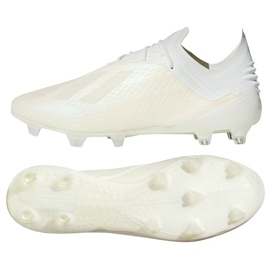 Adidas X 18.1 Fg M DB2247 football boots white Adidas X 18.1 Fg M DB2247 football boots white