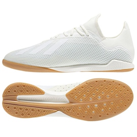 Indoor shoes adidas X Tango 18.3 In M white Indoor shoes adidas X Tango 18.3 In M white