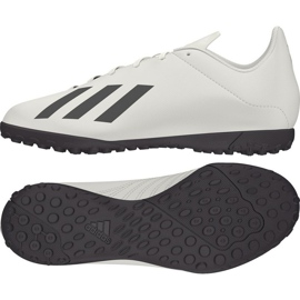 The adidas X Tango 18.4 Tf football boots white