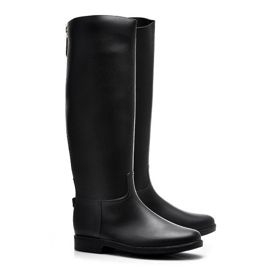 J. Star Black boots wellington boots J. Star Black boots wellington boots
