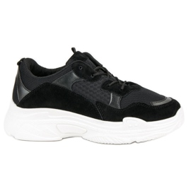 Casual Sports Shoes black