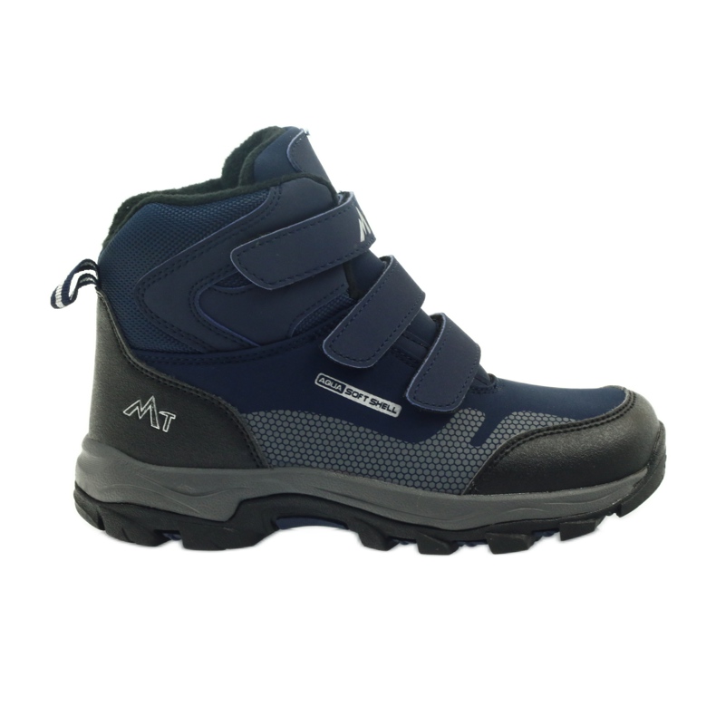 Mttrek Velcro boots MT TREK 012 navy blue black