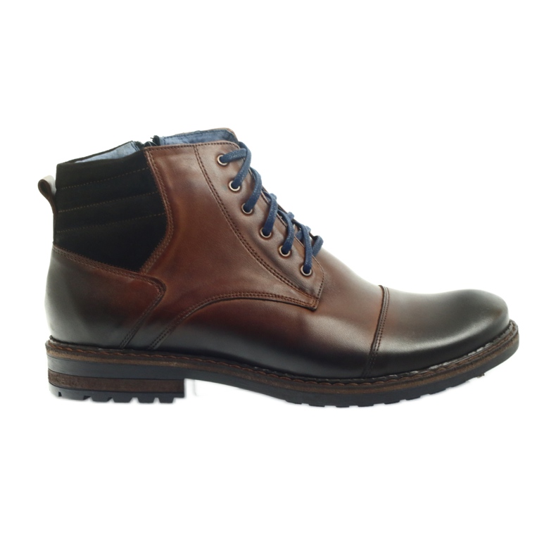 Brown men's boots Nikopol 683
