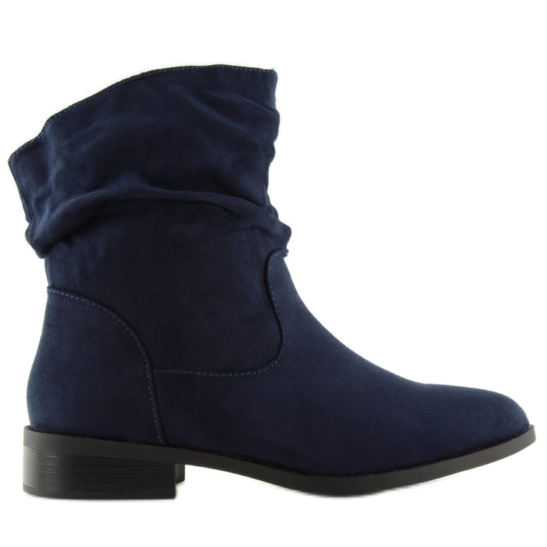 Navy blue women's boots 1126-PA DK.BLUE