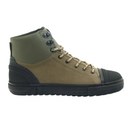 Armani Jeans Man Leather Sneaker green