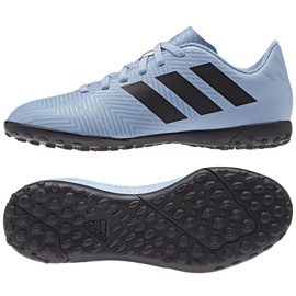 Adidas Nemeziz Messi Tango Tf Jr DB2400 football boots blue blue