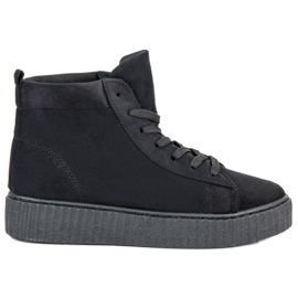 Wilady Sneakers Above the ankle black