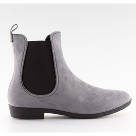 Gray women's galoshes gray D61 Gray grey