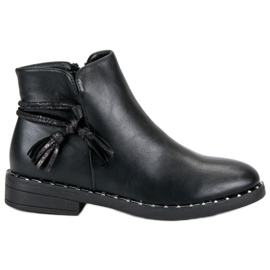 Filippo Women's flat boots black Filippo Women's flat boots black