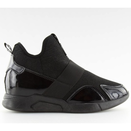 Black NB227P wedge heel shoes