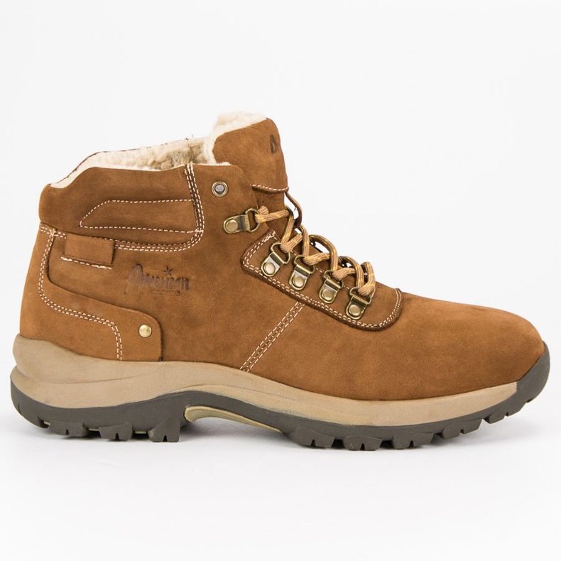 American Club Male american trappers brown