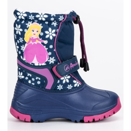 American Club Warm American Wellies blue