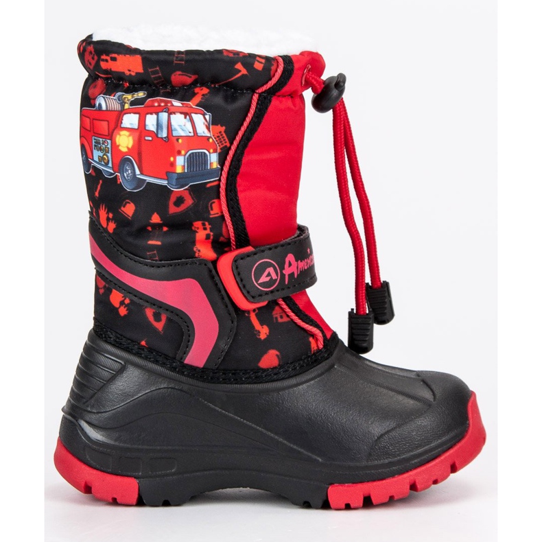 American Club Warm American Wellies red
