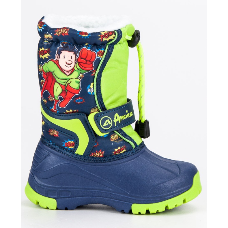 American Club Warm american wellies blue
