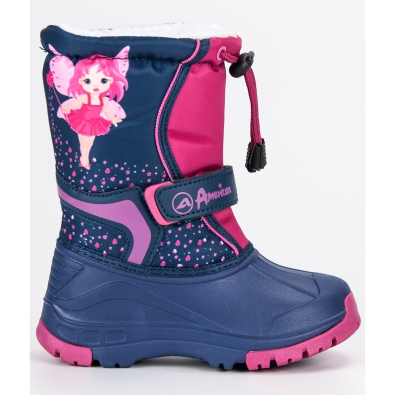 American Club Warm American Wellies blue