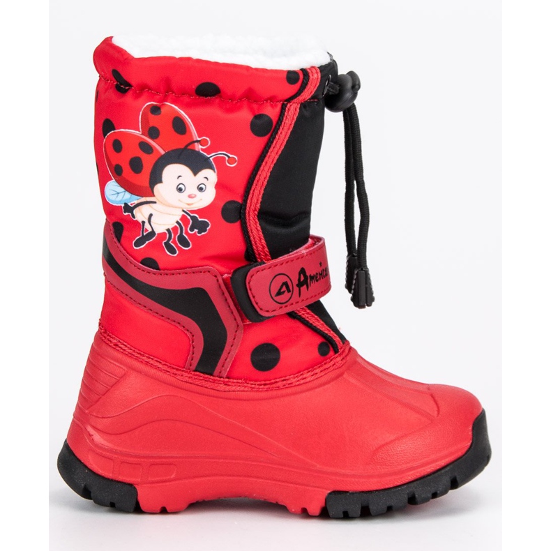 American Club Warm American Wellies red