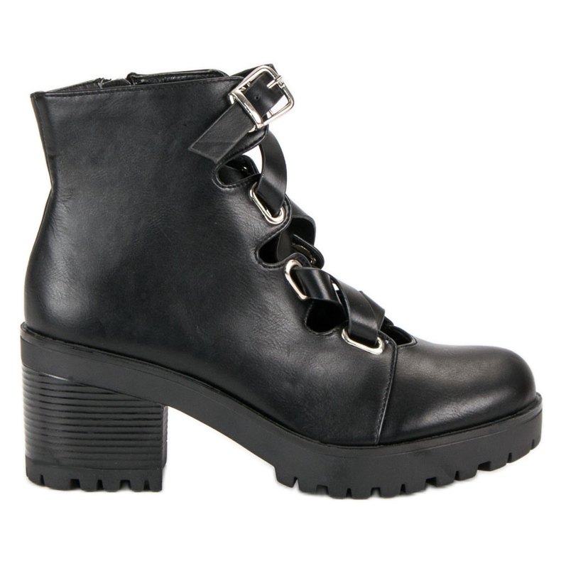 Fashionable boots for fall black Fashionable boots for fall black