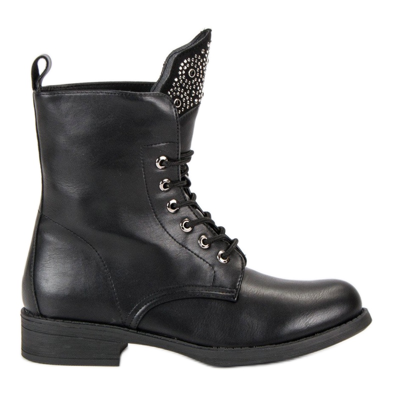 Sixth Sense Suede workery boots black