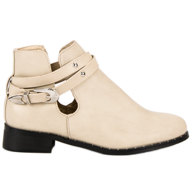 Beige fashion boots Beige fashion boots
