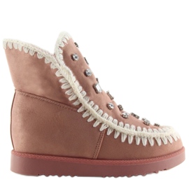 Pink Ankle boots pink DD62P Pink