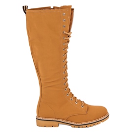 Seastar Women's lace-up boots brown